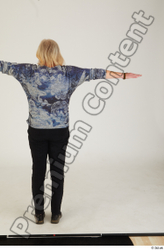 Whole Body Woman T poses White Casual Average Standing Street photo references